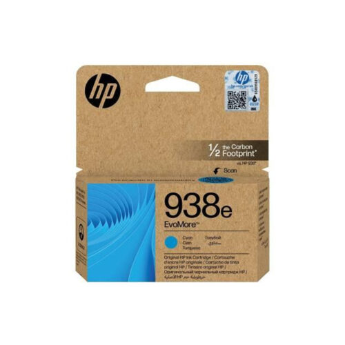HP 938e EvoMore Cyan Ink Cartridge