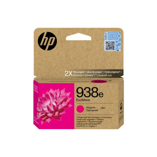 HP 938e EvoMore Magenta Ink Cartridge