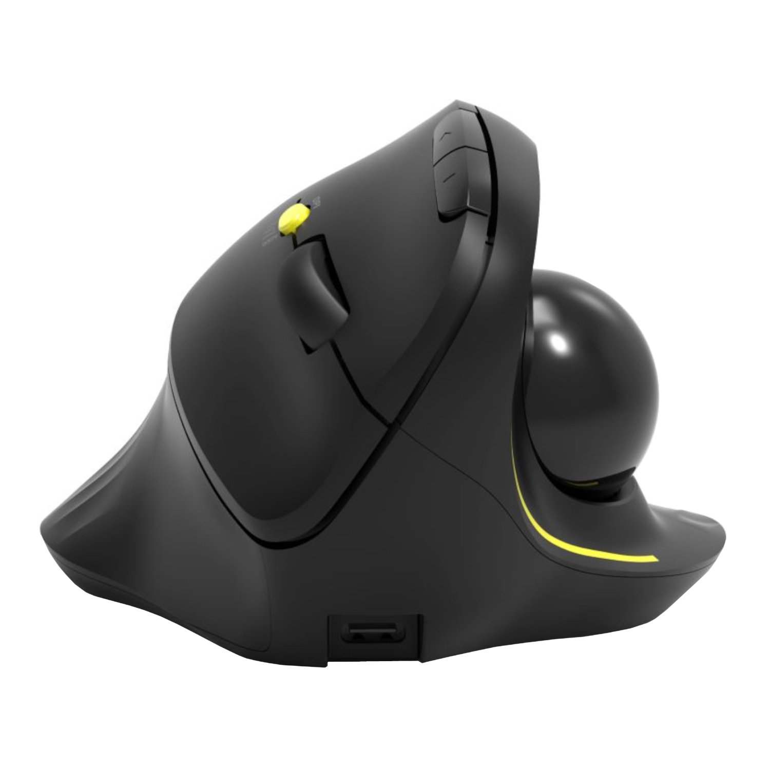 Port Connect Bluetooth + Wireless Rechargeable Ergonomic Trackball Mouse - Image 3