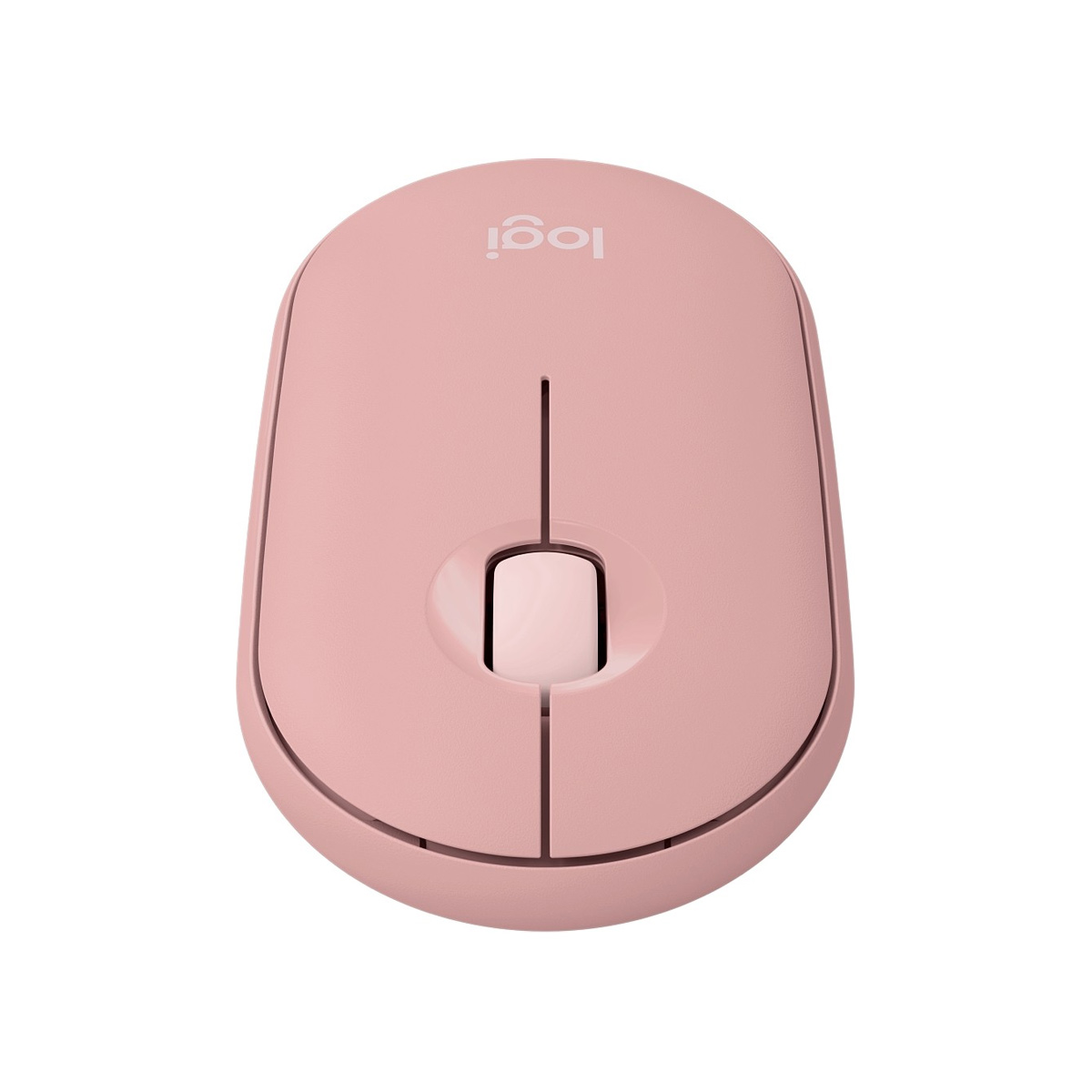 Logitech Pebble Mouse 2 M350S Ambidextrous Wireless Tonal Rose Optical Mouse - Image 3