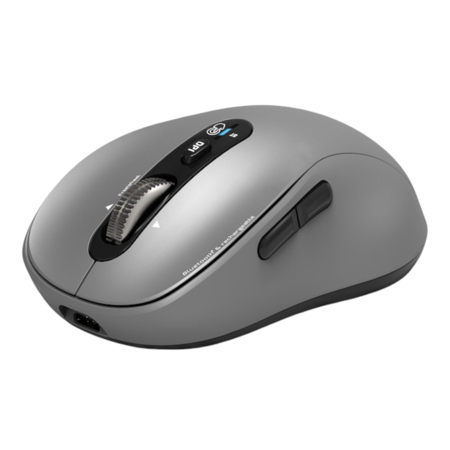 Port Connect Wireless Bluetooth Expert and Mac Mouse - Grey - Image 4