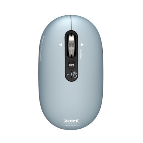 Port Connect PURE MAC Rechargeable Wireless and Bluetooth Mouse - Storm