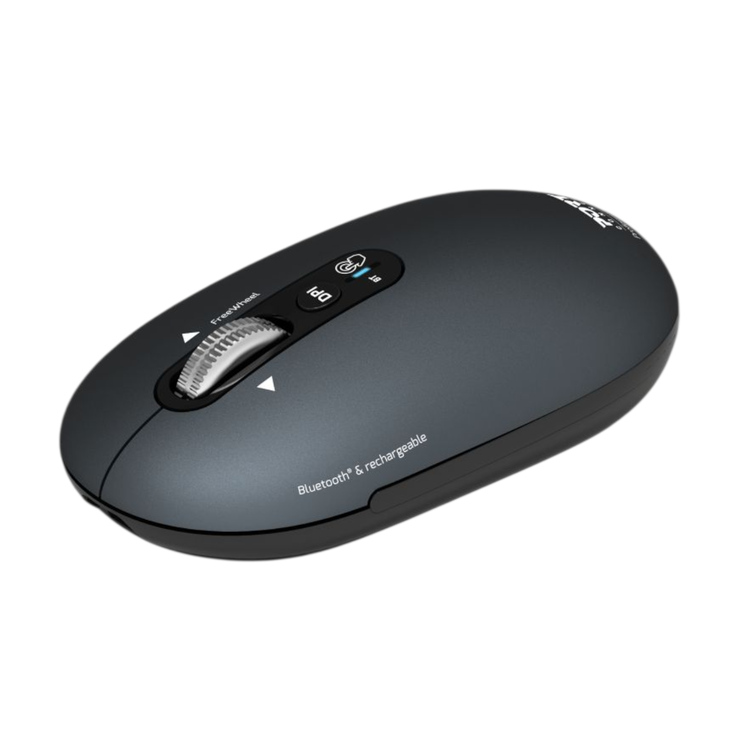 Port Connect PURE MAC Rechargeable Wireless and Bluetooth Mouse - Shadow - Image 3