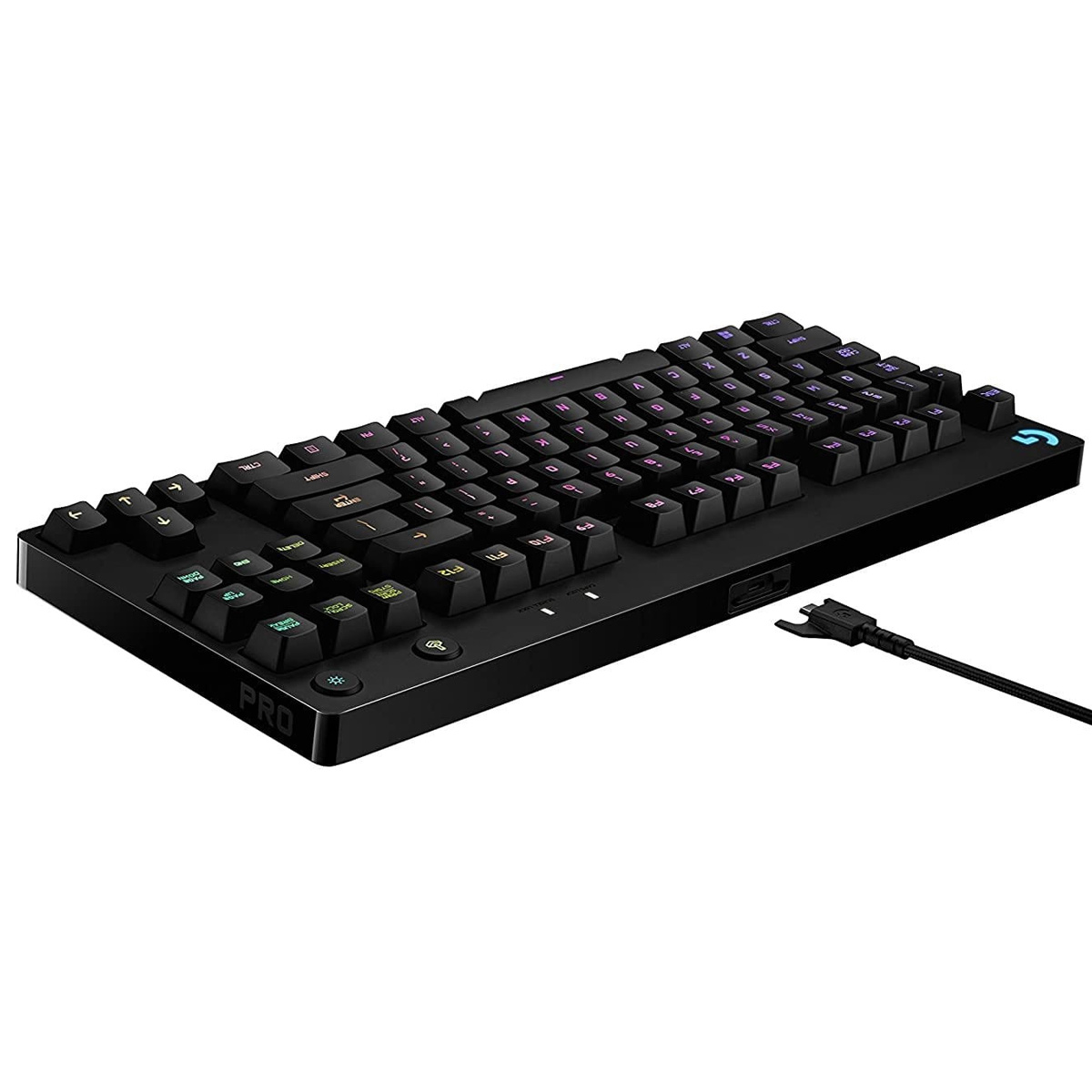 Logitech G PRO GX Blue Tenkeyless Black Mechanical Gaming Keyboard - Image 2