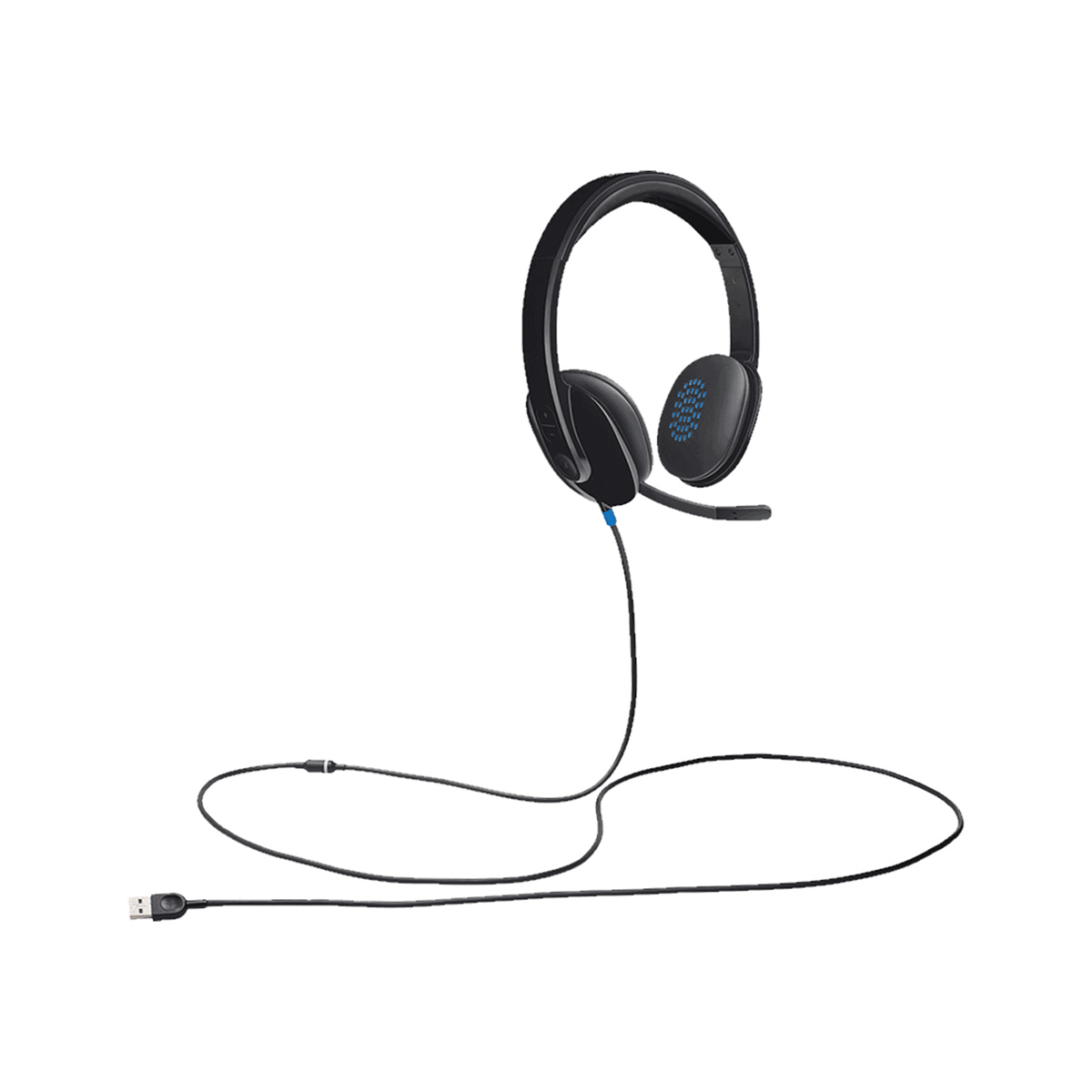 Logitech H540 PC Black USB Headset - Image 3