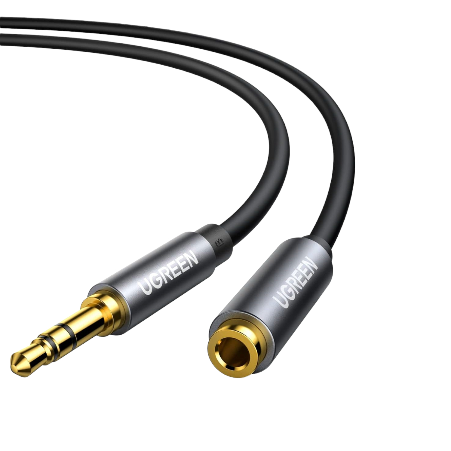 UGREEN AV118 3.5mm AUX Extension Cable 3m - Male to Female - Image 2