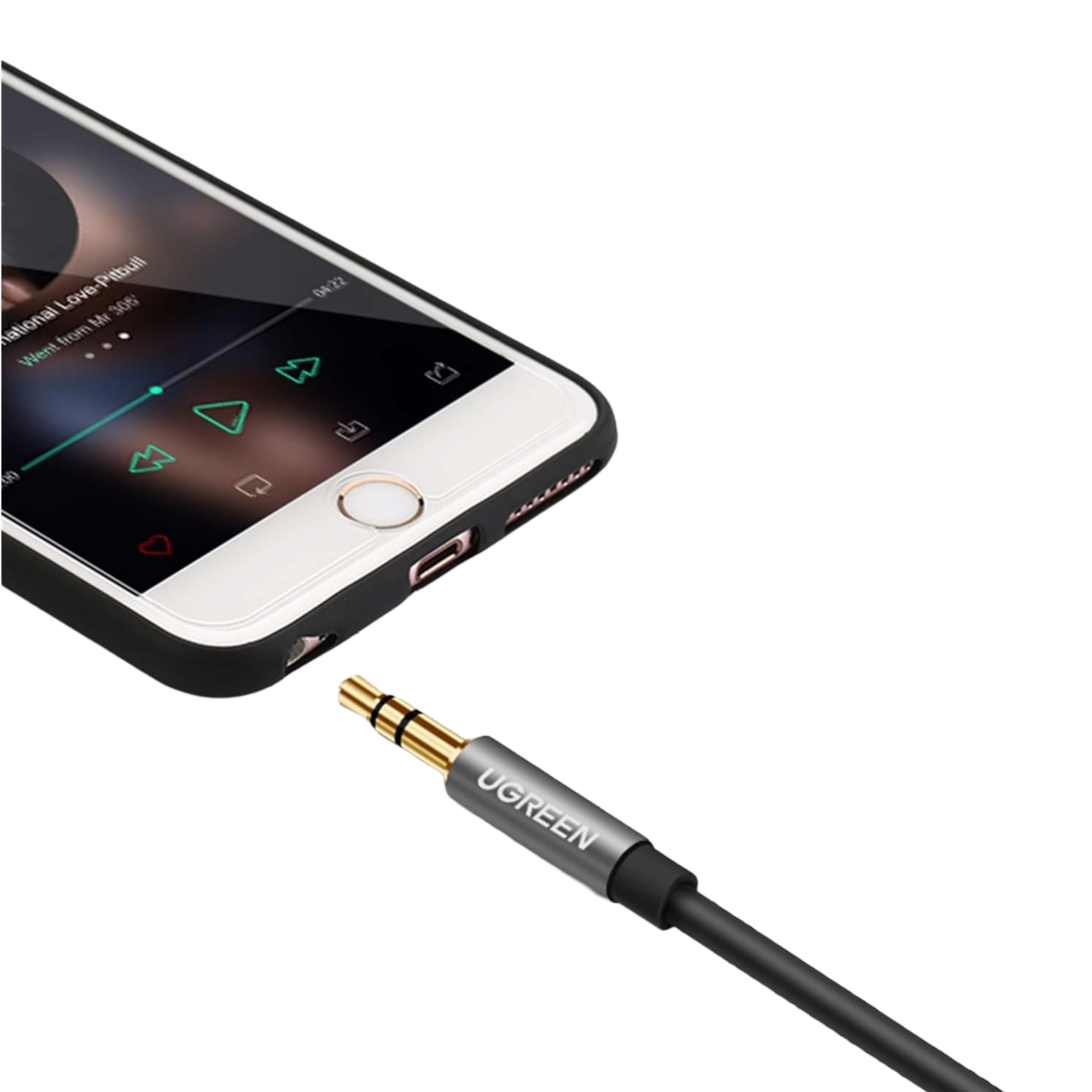 UGREEN AV118 3.5mm AUX Extension Cable 3m - Male to Female - Image 4