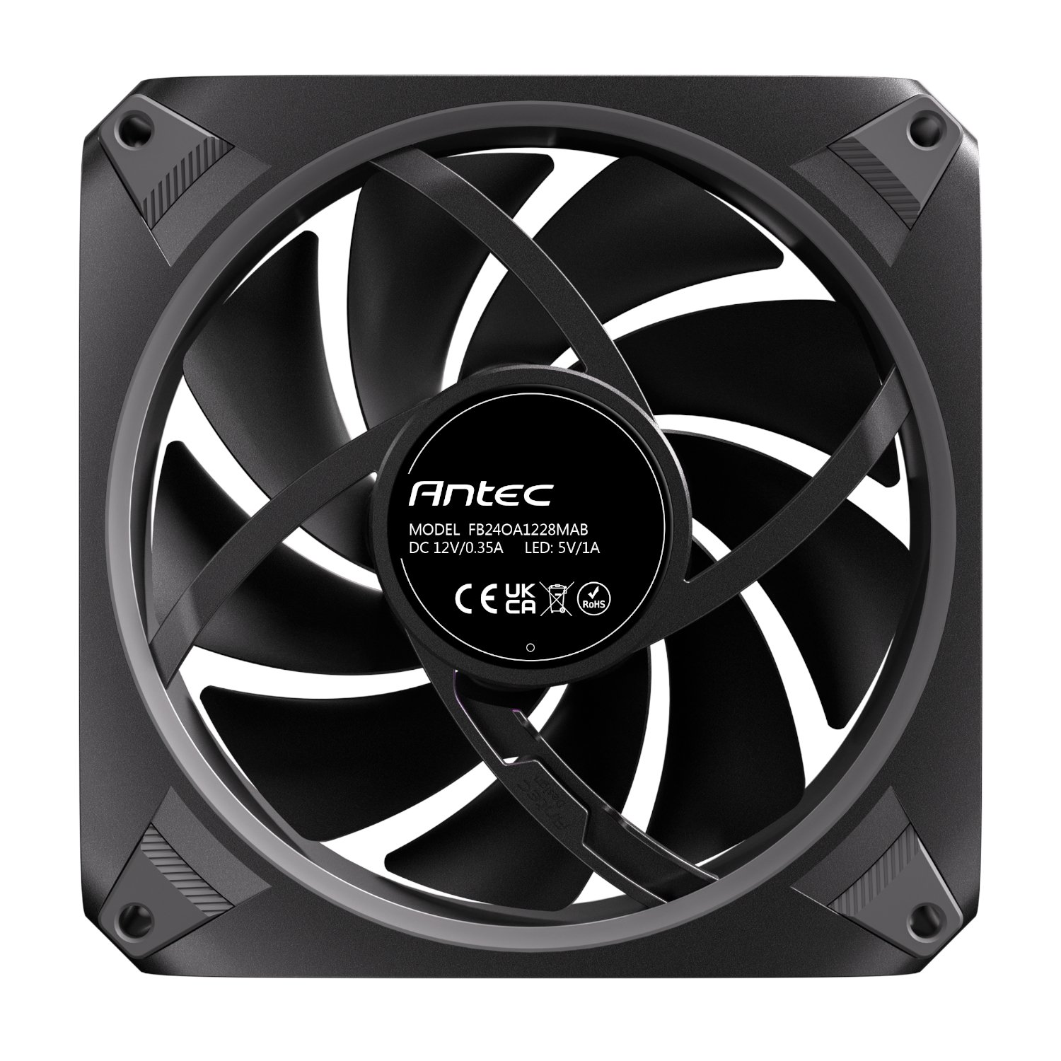 Antec ORBIT PWM 120mm ARGB Fan 3 Pack - Black - Image 4
