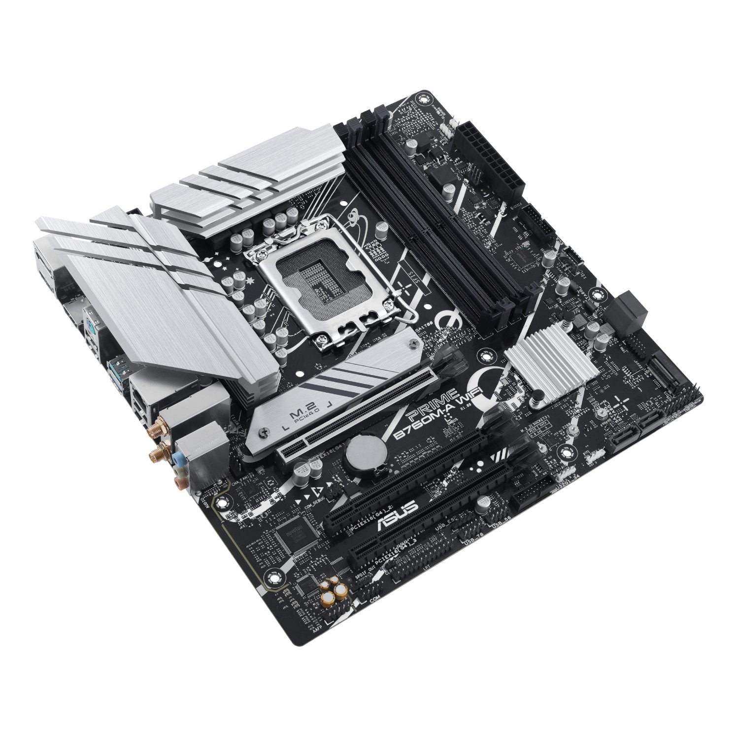 Asus PRIME B760M-A WIFI Intel LGA1700 M-ATX Motherboard - Image 4