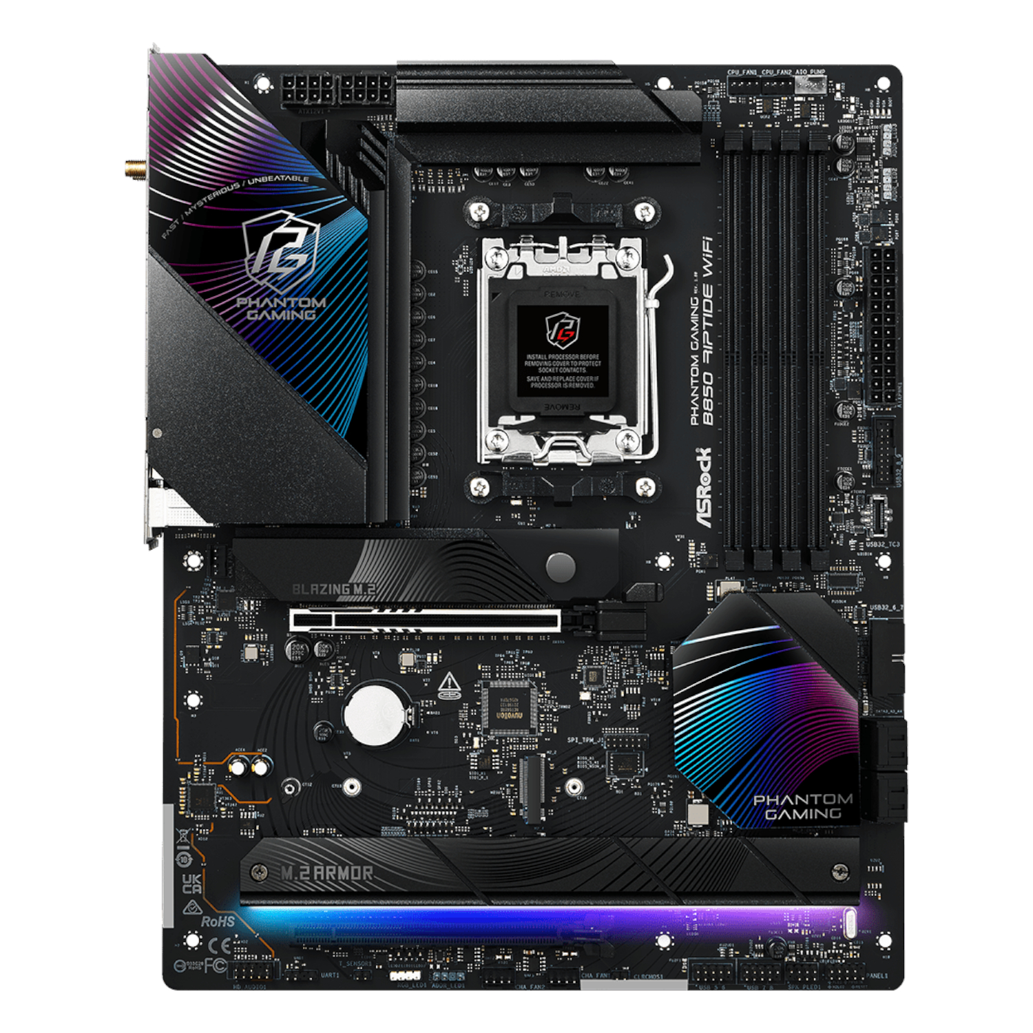 ASROCK B850 RIPTIDE WIFI AM5 ATX 4X DDR5 - Image 2