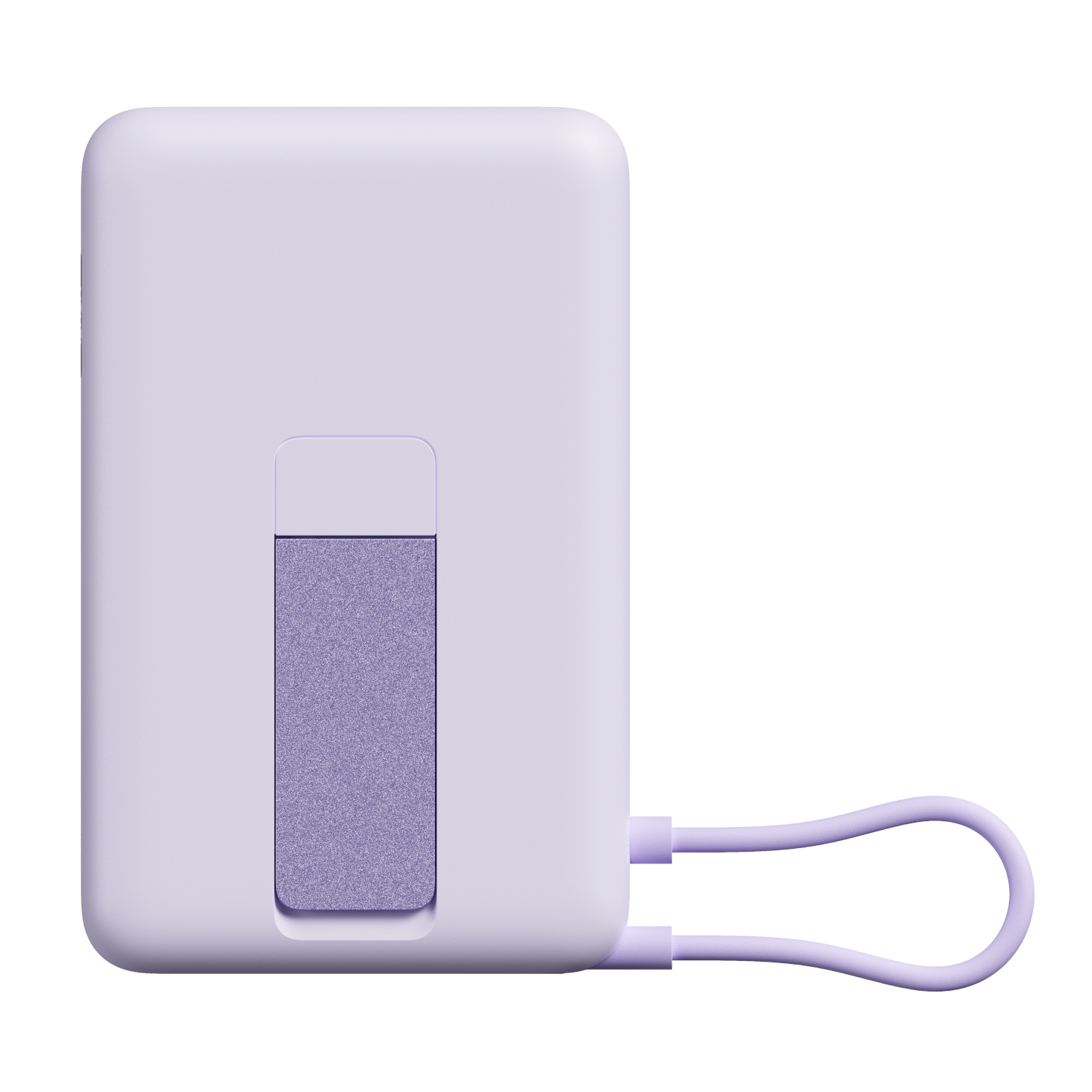 Xiaomi Magnetic Power Bank 10000 with Built-in Stand - Purple - Image 2