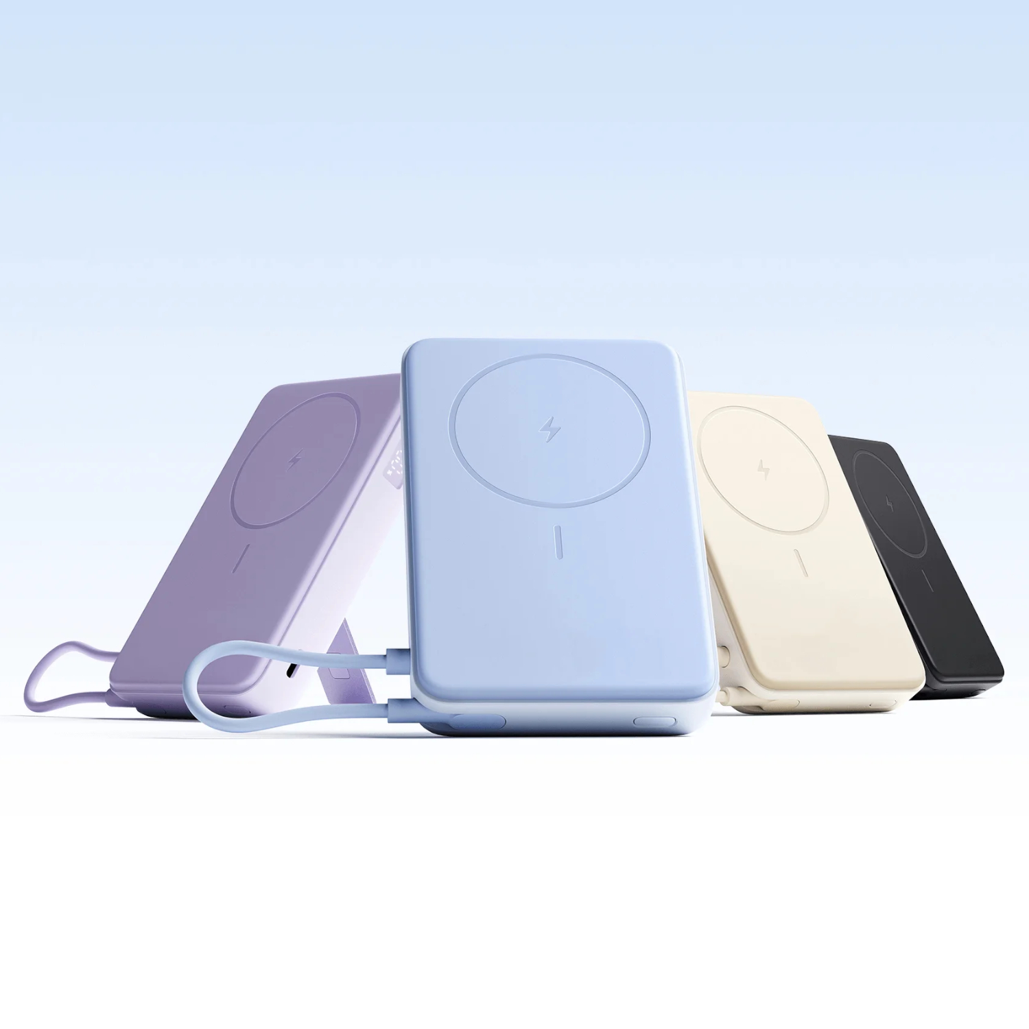 Xiaomi Magnetic Power Bank 10000mAh with Built-in Stand - Blue - Image 5
