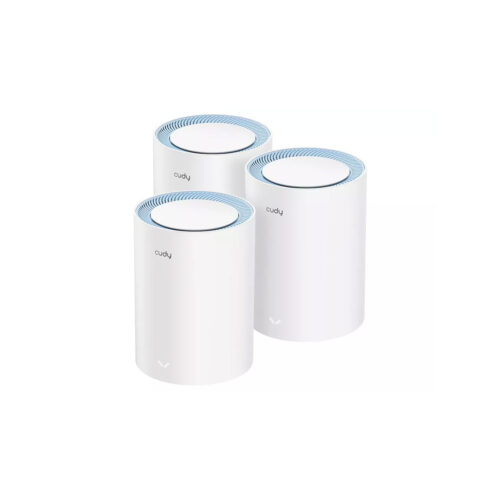 Cudy Dual Band WiFi 5 1200Mbps Fast Ethernet Mesh 3 Pack | M1200 (3-Pack)