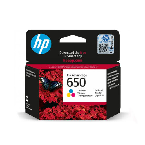 HP 650 Ink Advantage Tri-Colour Printer Cartridge
