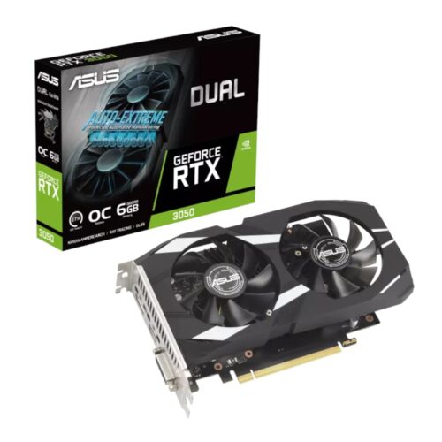 6GB ASUS Nvidia GeForce RTX 3050 Dual OC Graphic Card