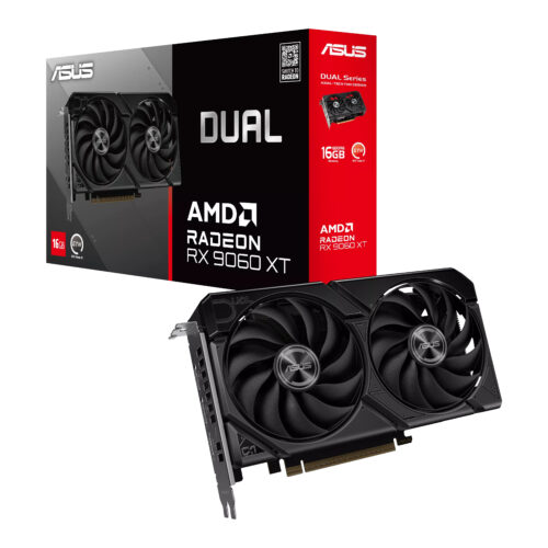 16GB Asus Dual Radeon RX 9060 XT GDDR6 Graphics Card