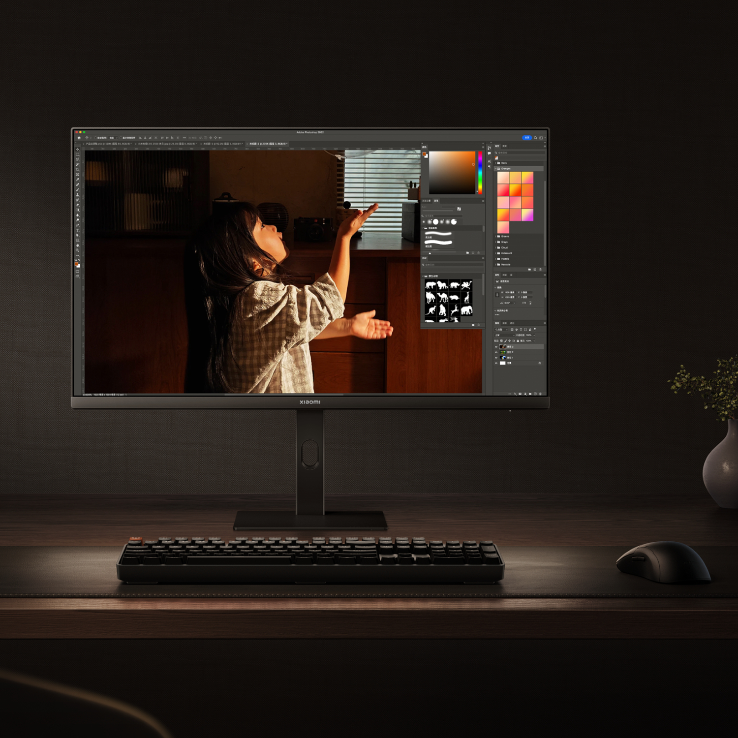 27" Xiaomi A27Ui 60Hz 4K IPS Office Monitor - Image 6
