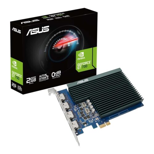 2GB Asus GT730 GDDR5 Graphics Card with 4 HDMI Ports