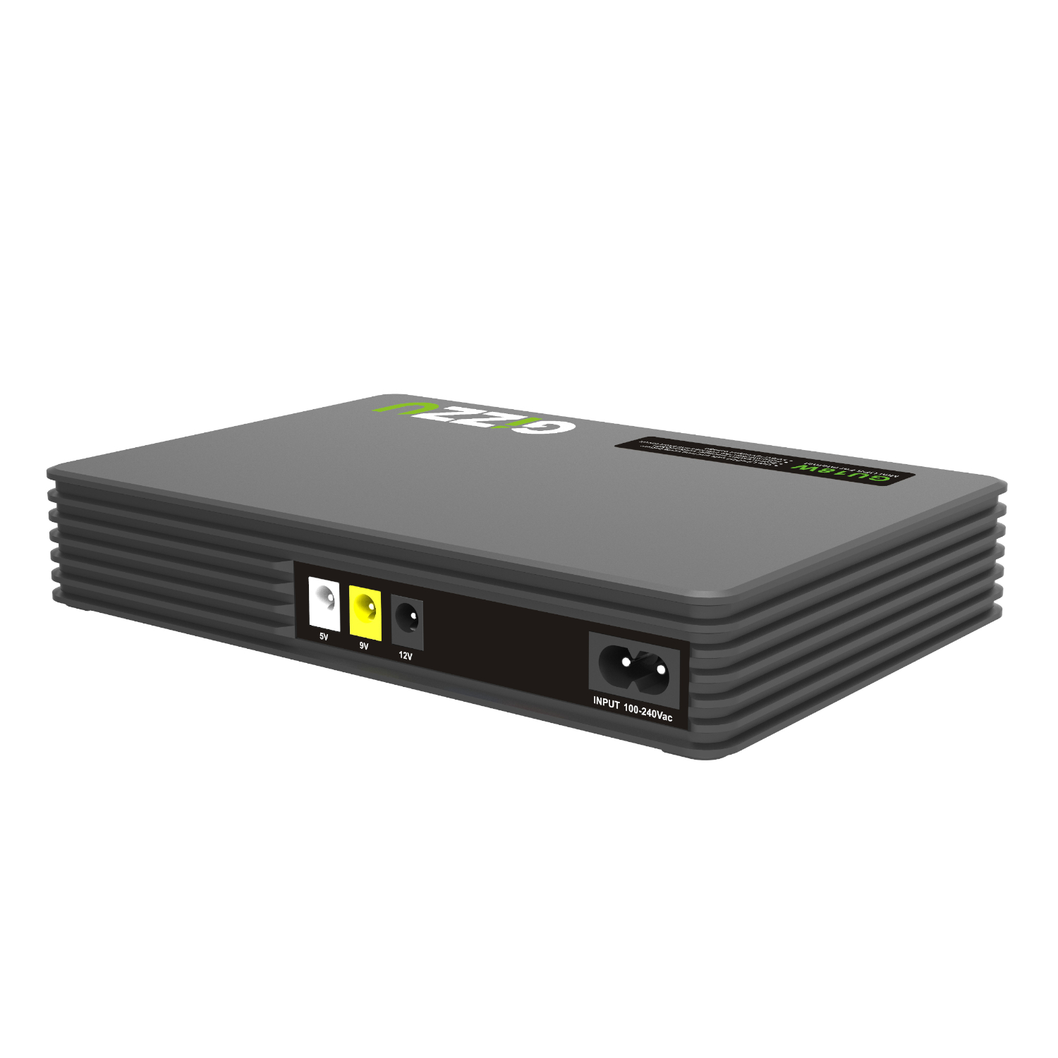 Gizzu SURF Simple 18W 55Wh LiFePO4 MINI DC UPS - Black - Image 2