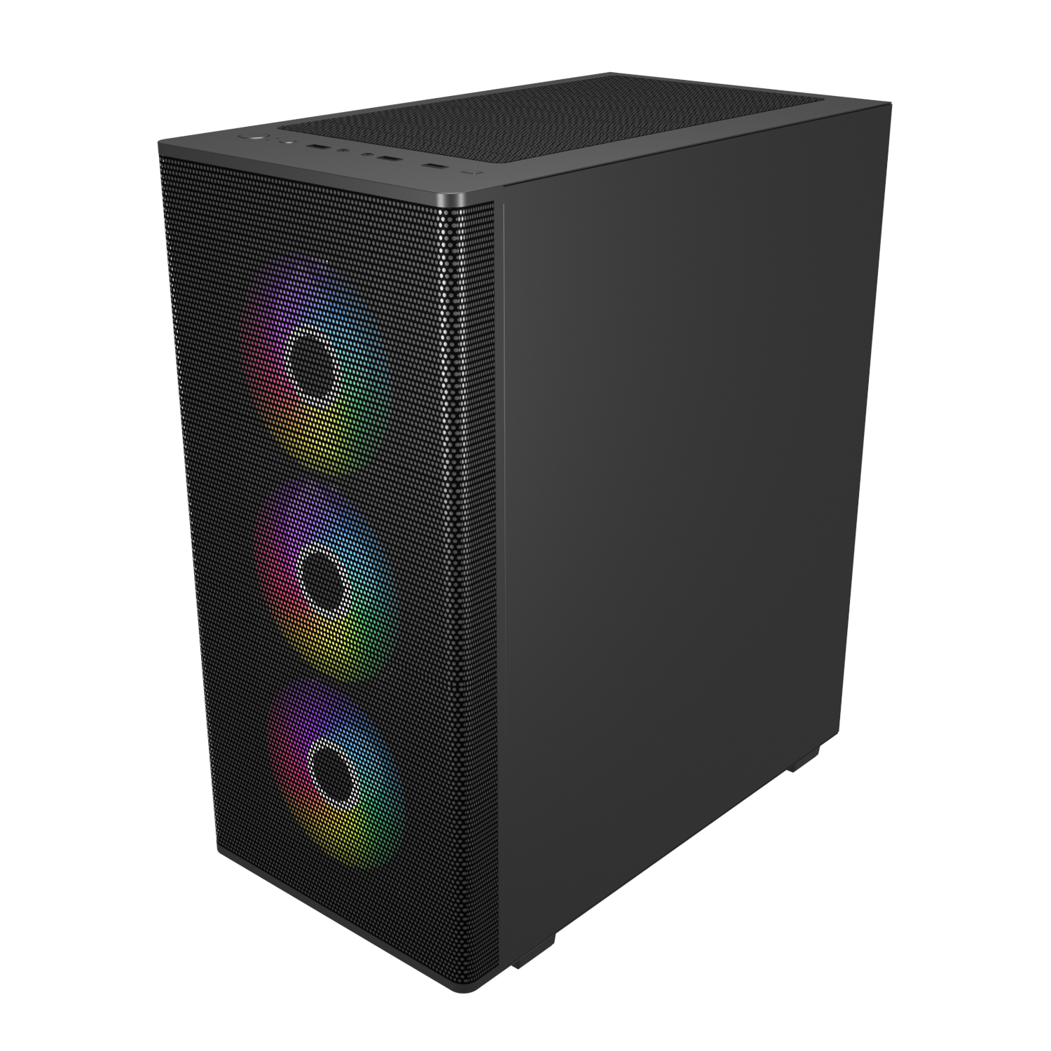 FSP M220 ATX Mid Tower Gaming Chassis - Black - Image 5