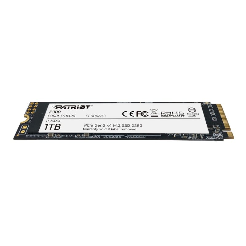 1TB Patriot P300 M.2 PCIe NVMe SSD - Image 3