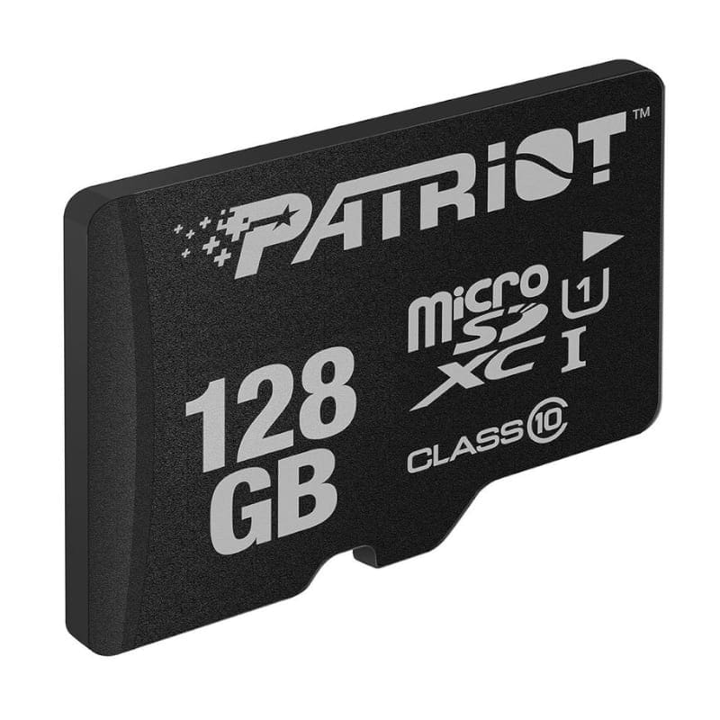 128GB Patriot LX CL10 Micro SDHC (Without Adapter) - Image 2