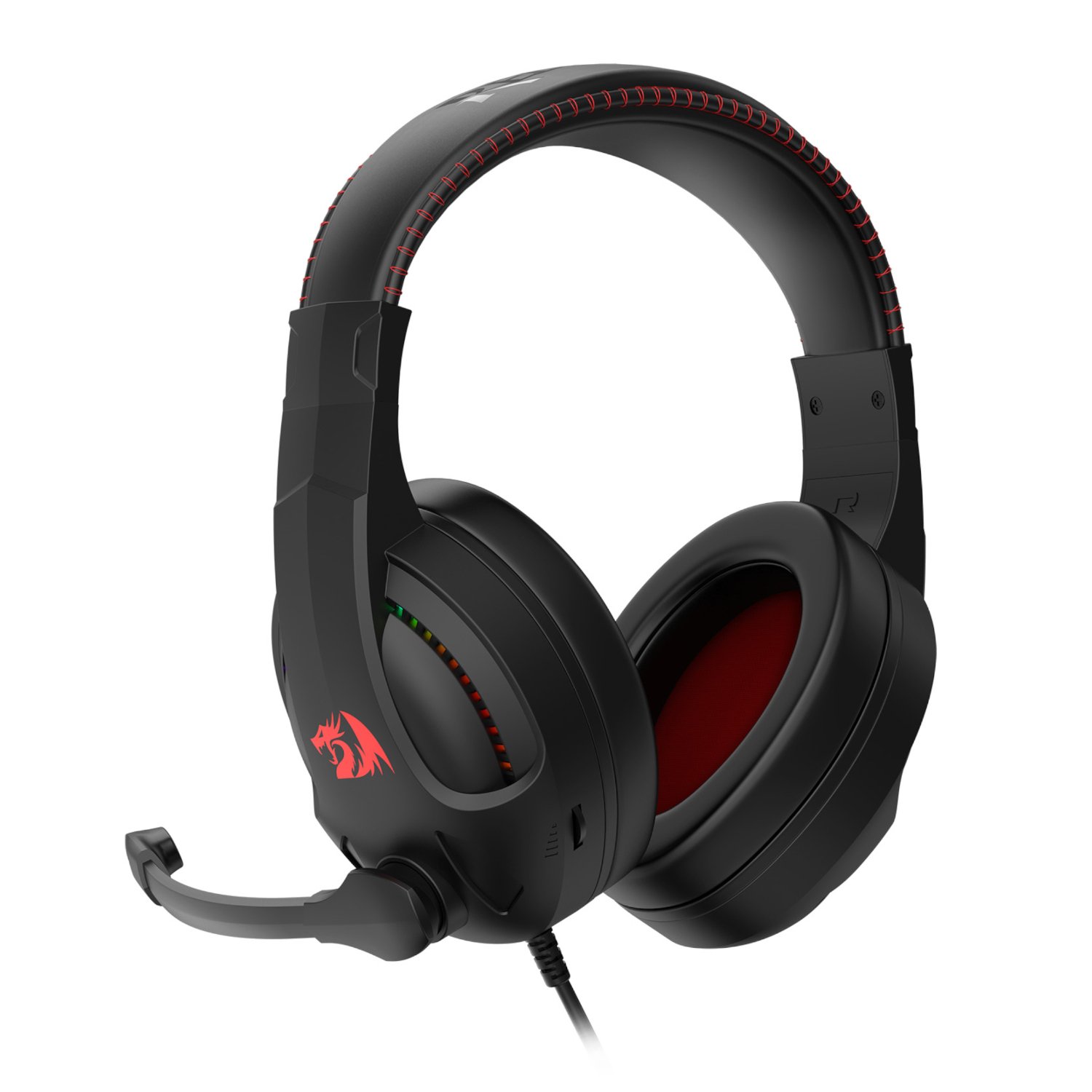 Redragon H211 CRONUS Surround Sound RGB Wired Gaming Headset - Black - Image 4