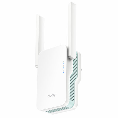 Cudy AX1500 Dual-Band Wi-Fi 6 Range Extender (Wall Plug)-White