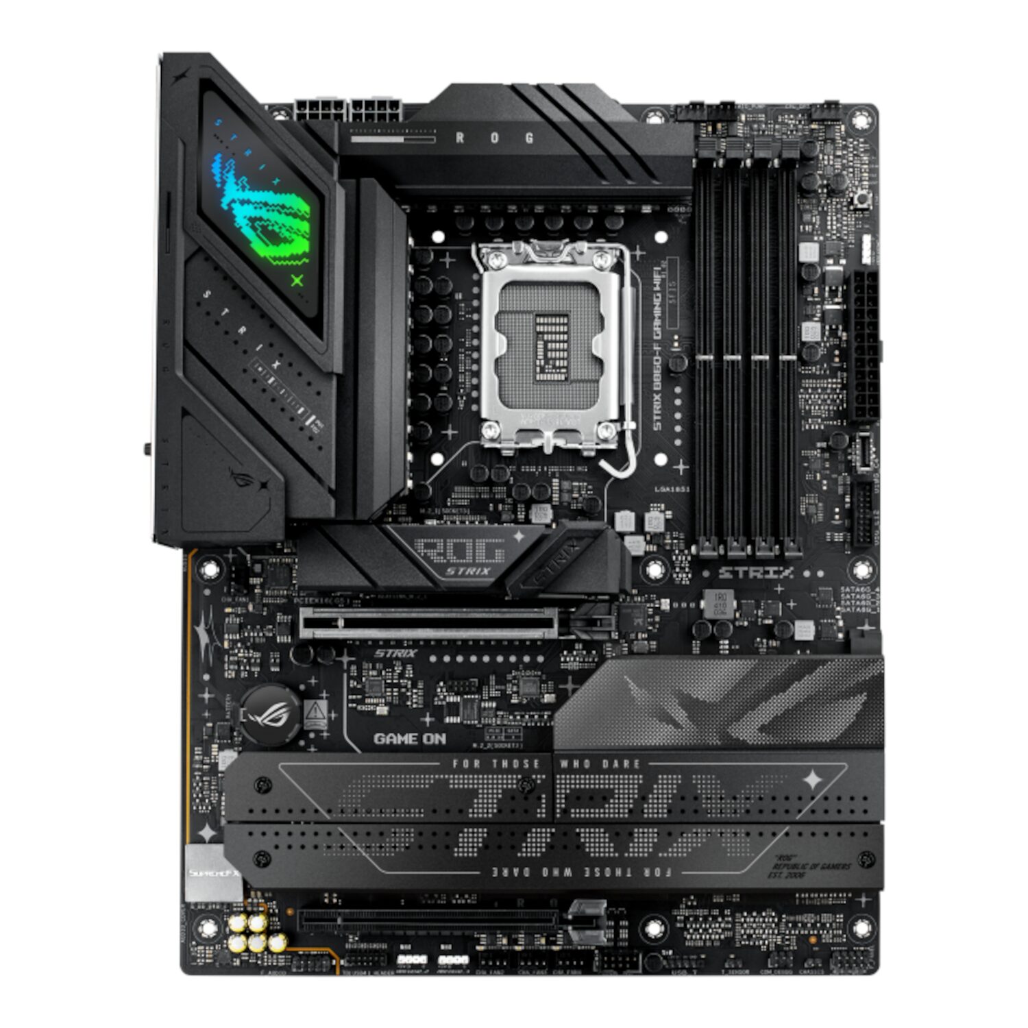Asus ROG STRIX B860-F Gaming Wi-Fi Motherboard - Intel LGA1851 - Image 2