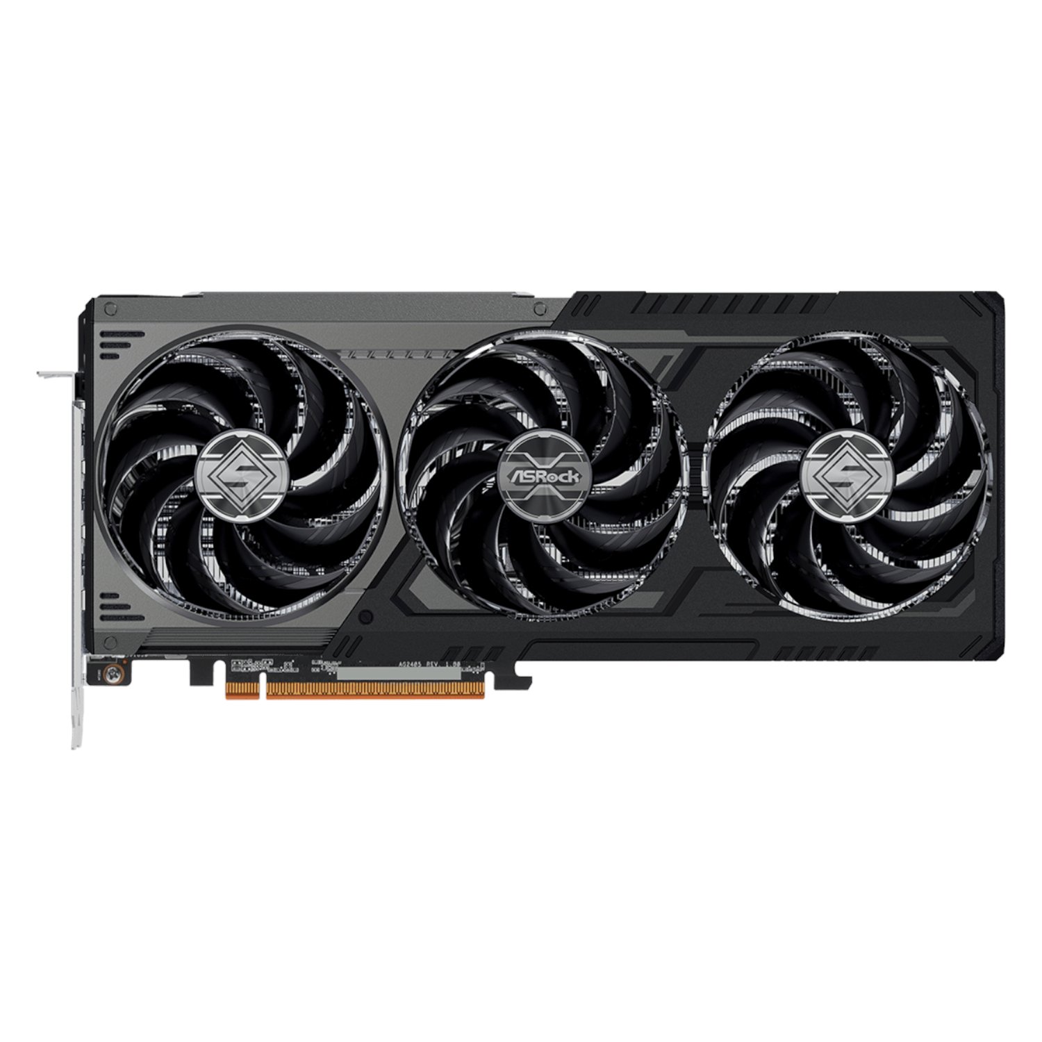 16GB ASRock Radeon RX9070 XT Steel Legend Dark Graphics Card - Image 2