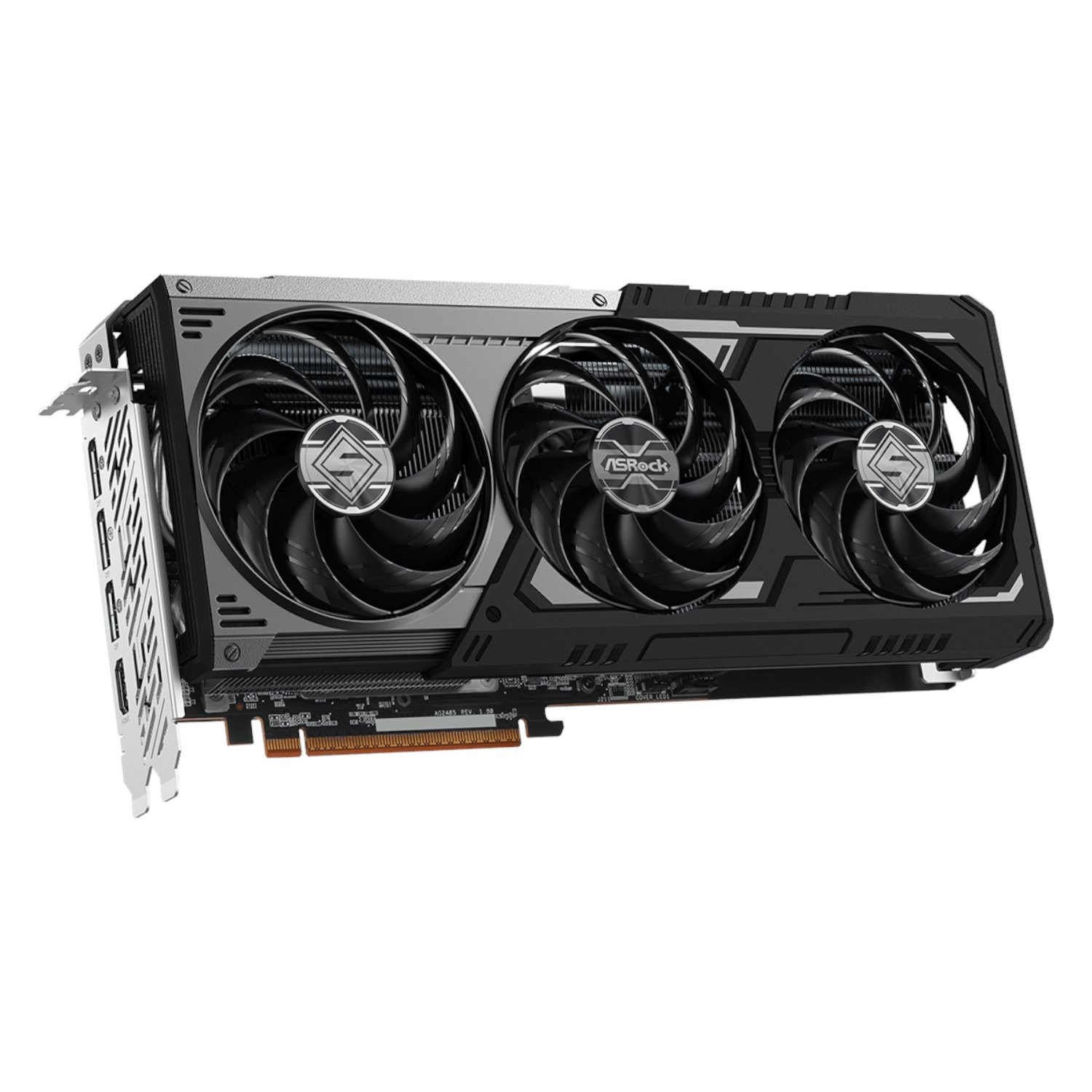 16GB ASRock Radeon RX9070 XT Steel Legend Dark Graphics Card - Image 3