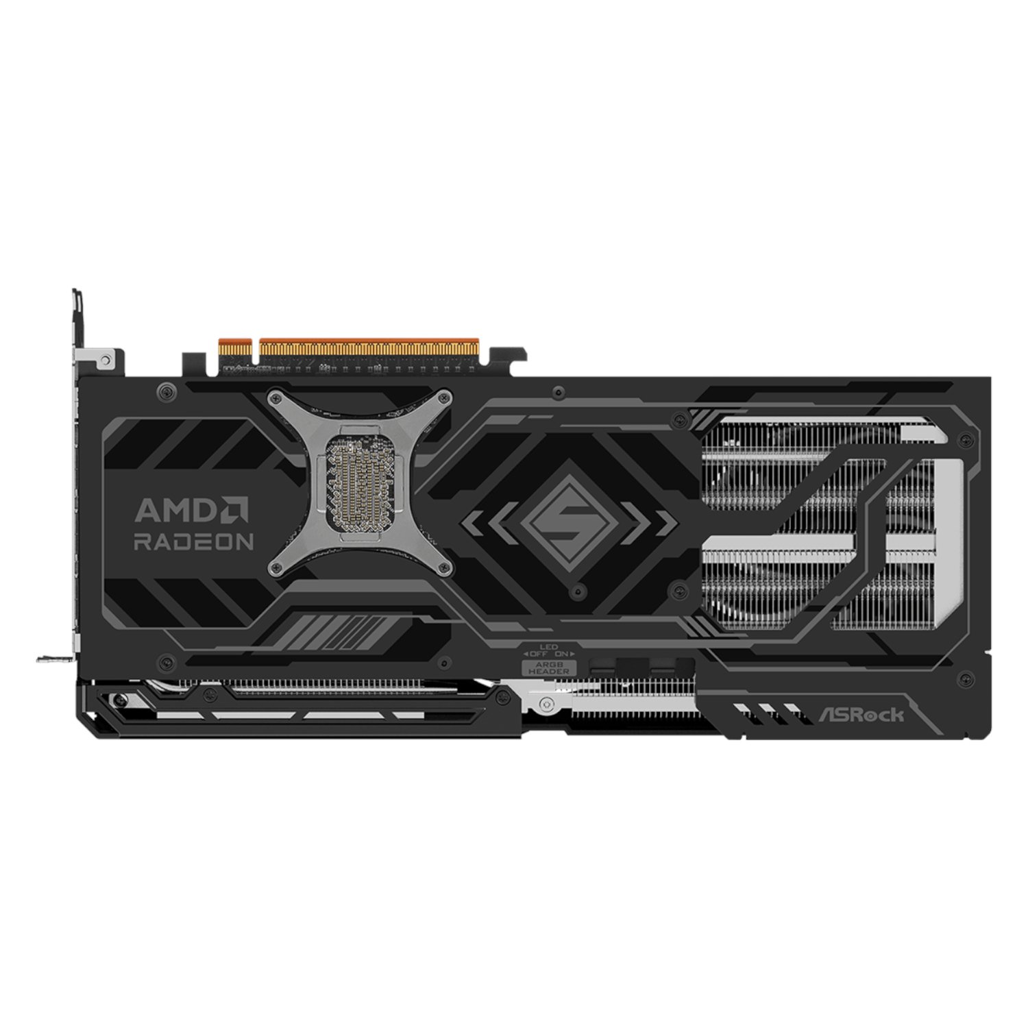 16GB ASRock Radeon RX9070 XT Steel Legend Dark Graphics Card - Image 6