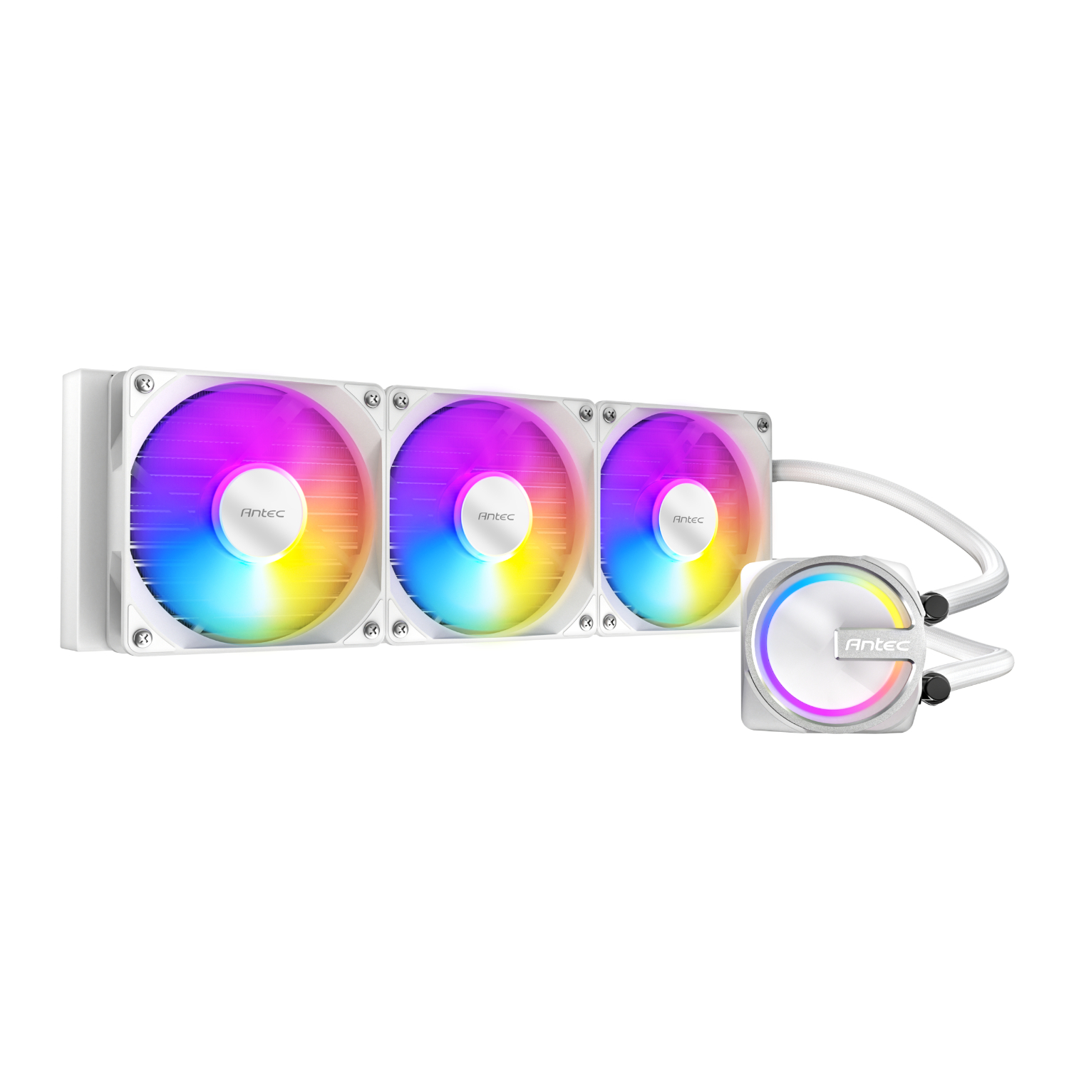 Antec Skeleton 360 ARGB CPU Liquid Cooler White - Image 3