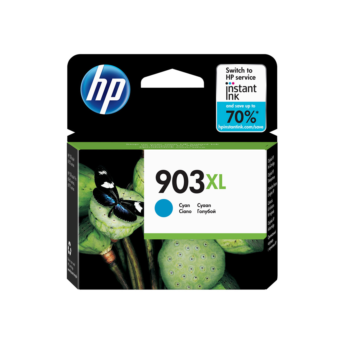 HP 903XL High Yield Original Ink Cartridge - Cyan