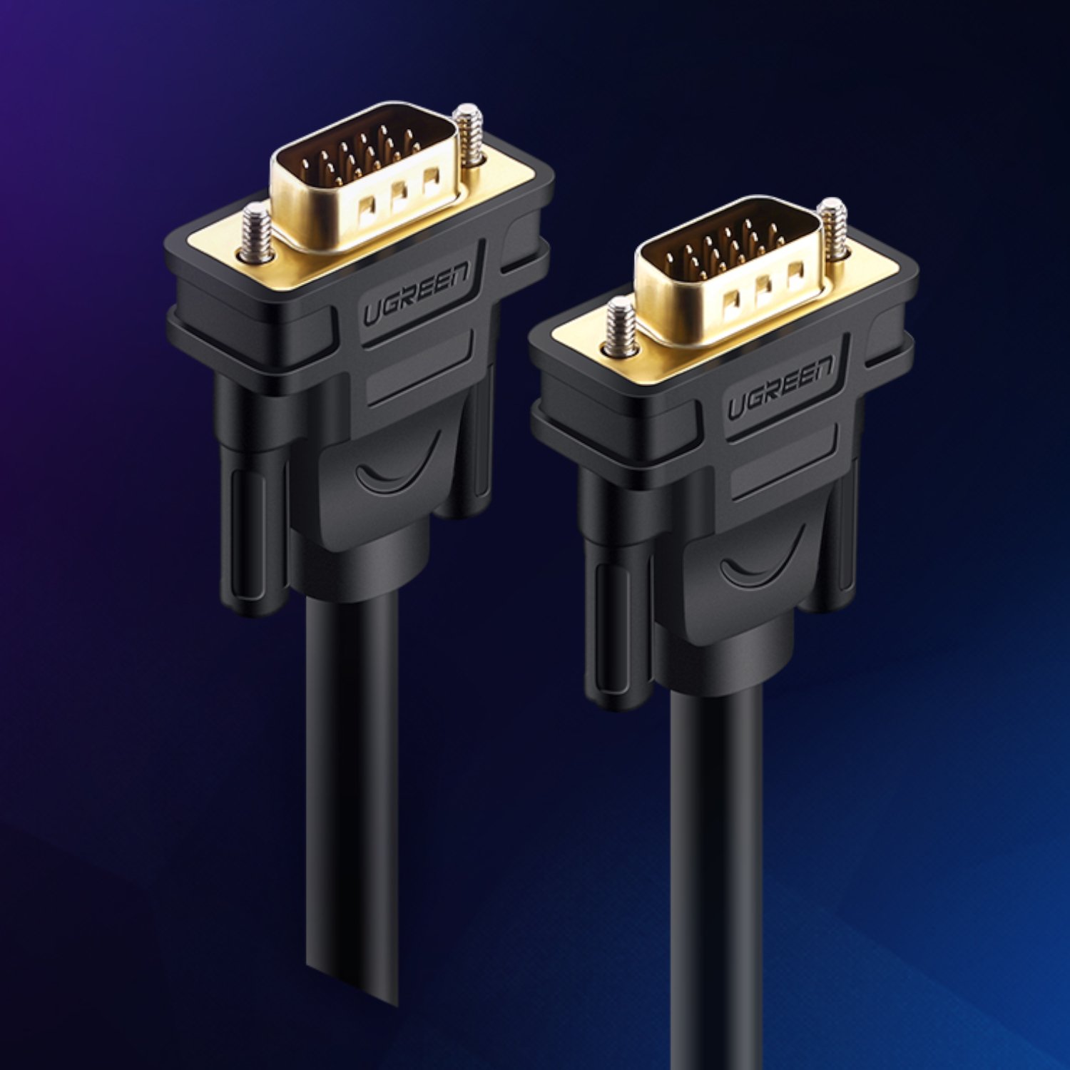 UGreen VG101 VGA Male to Male Cable 1.5M - Image 2