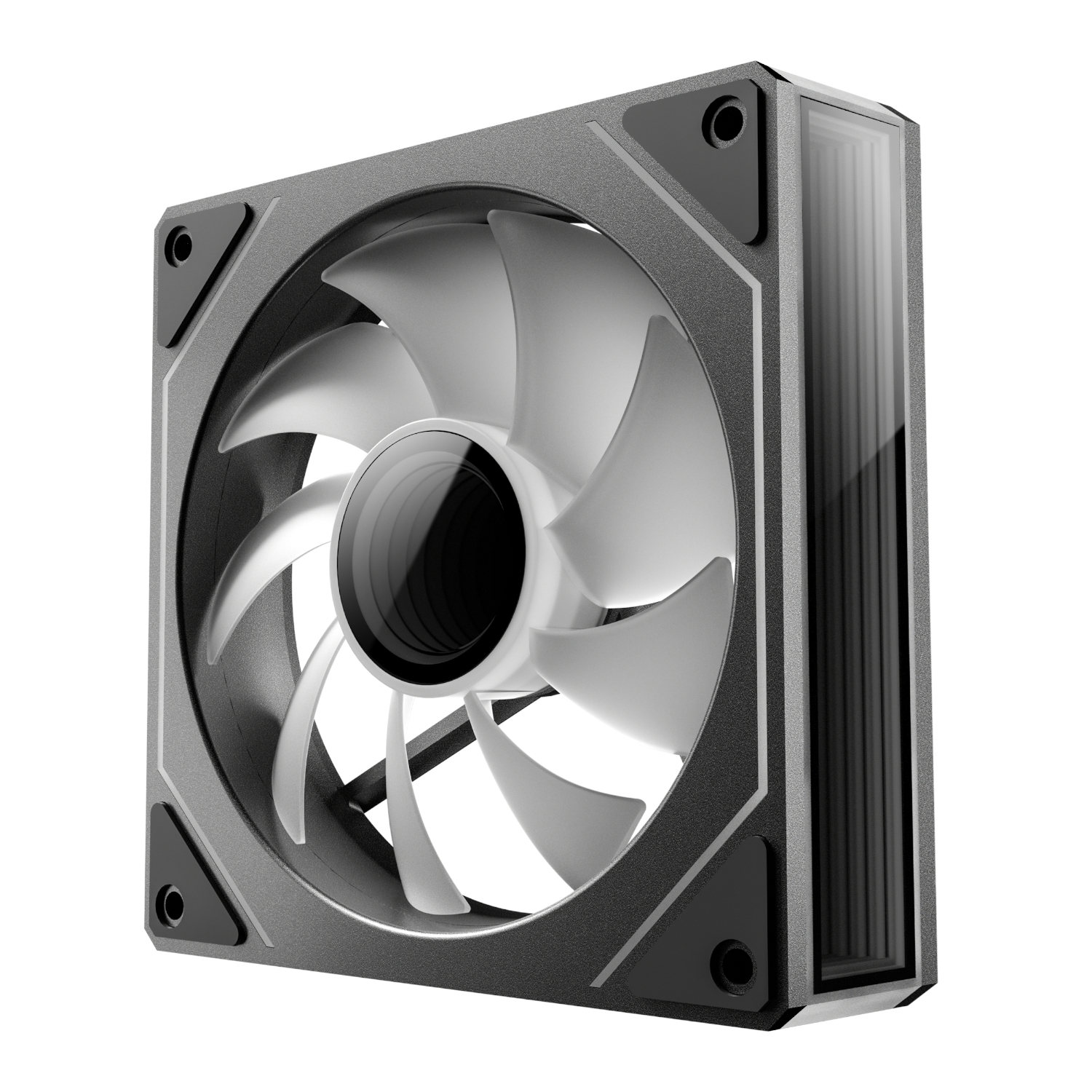 Antec VISION PWM 120mm ARGB Infinity Mirror Case Fan 3 Pack Black - Image 5