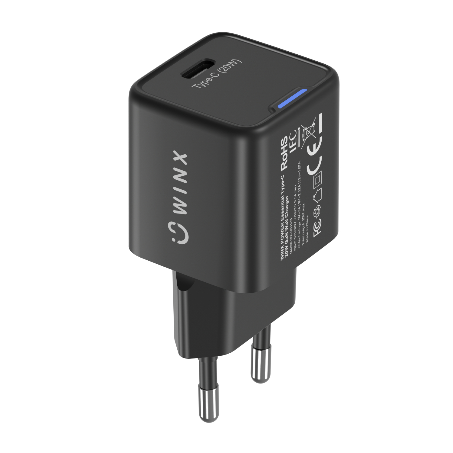 WINX POWER Essential Type-C 20W GaN Wall Charger - Image 6